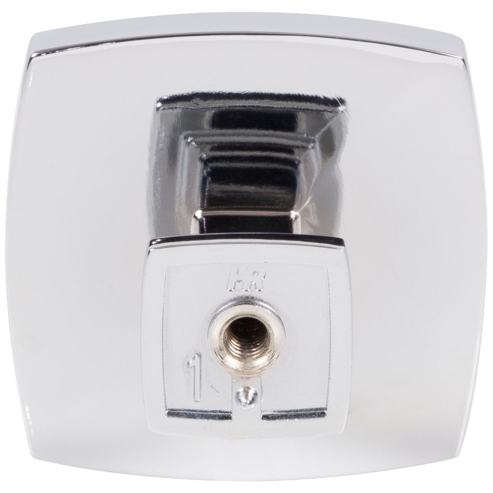 1-1/4" Overall Length Satin Nickel Square Renzo Cabinet Knob