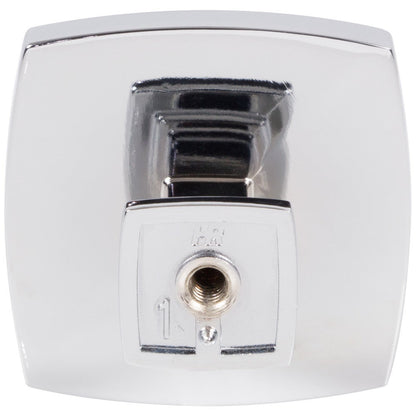 1-1/4" Overall Length Satin Nickel Square Renzo Cabinet Knob