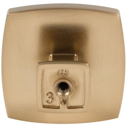 1-1/4" Overall Length Satin Nickel Square Renzo Cabinet Knob