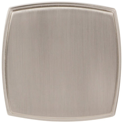 1-1/4" Overall Length Satin Nickel Square Renzo Cabinet Knob