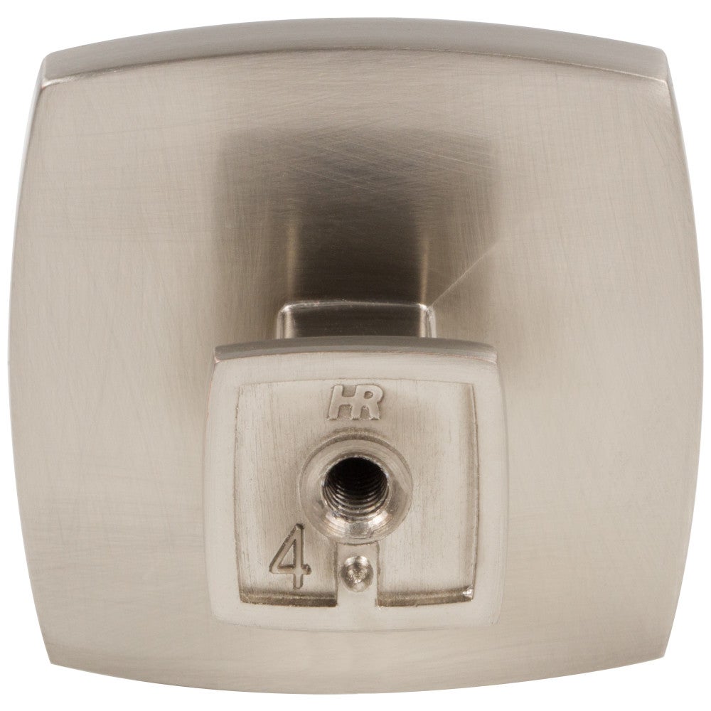 1-1/4" Overall Length Satin Nickel Square Renzo Cabinet Knob