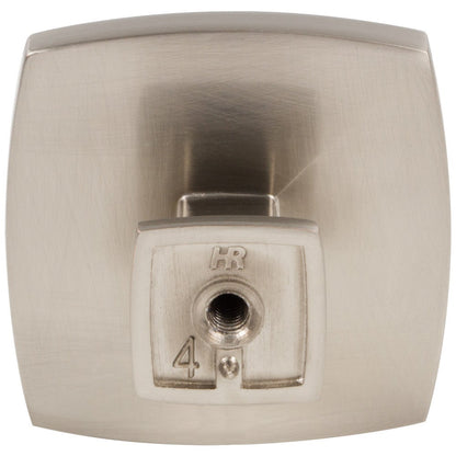 1-1/4" Overall Length Satin Nickel Square Renzo Cabinet Knob