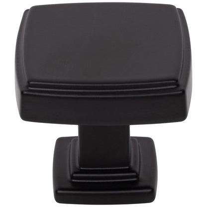 1-1/4" Overall Length Satin Nickel Square Renzo Cabinet Knob