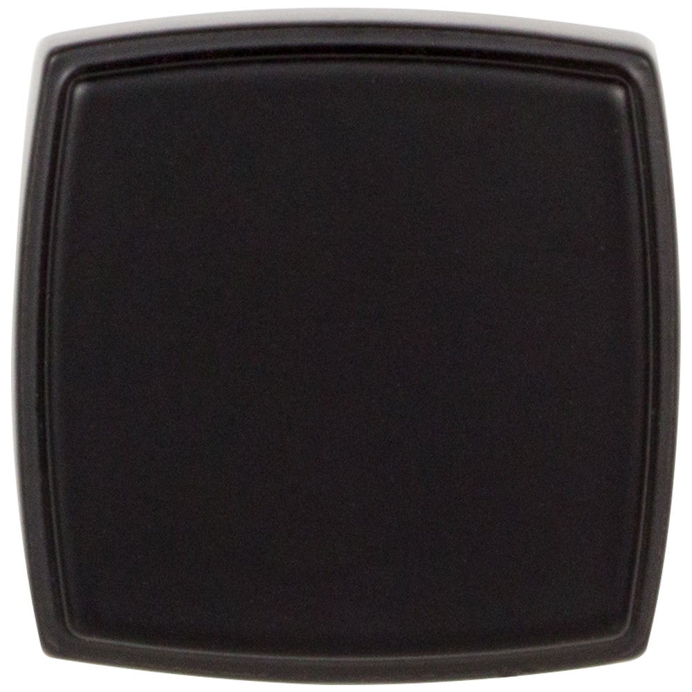 1-1/4" Overall Length Satin Nickel Square Renzo Cabinet Knob