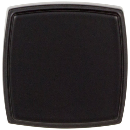 1-1/4" Overall Length Satin Nickel Square Renzo Cabinet Knob