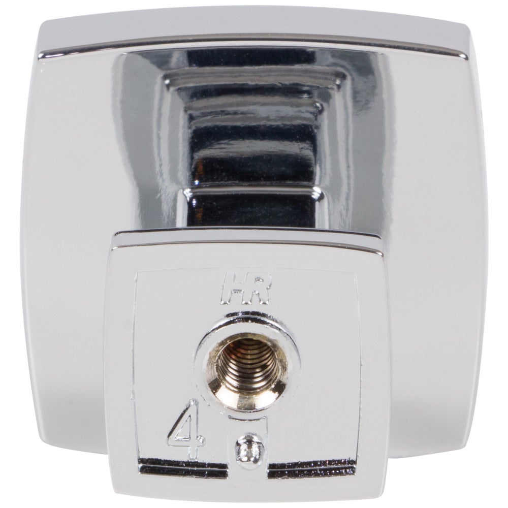 1-1/4" Overall Length Satin Nickel Square Renzo Cabinet Knob