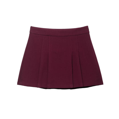 Women Clothing Pleated Decorative Culottes