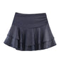 Women Clothing Western Laminated Decoration Culottes