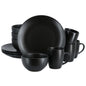 Gibson Home Everyday Plus 12 Piece Round Stoneware Dinnerware Set | Dinnerware | Kitchen + Metal
