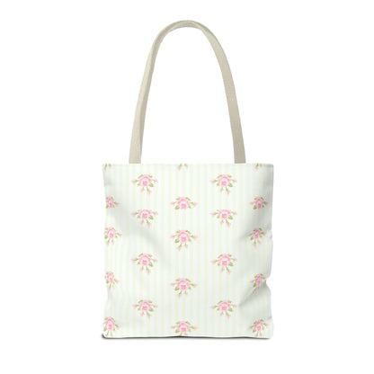 Customizable: Floral Pattern Tote Bag | Stylish Shopping Bag, Eco-Friendly Tote, Gift for Her, Beach Bag, Everyday Carryall