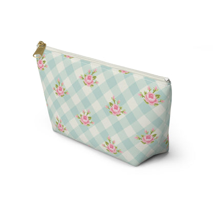 Customizable: Charming Floral Accessory Pouch | Perfect for Makeup, Travel, Gifts, Home Organization, Cute Storage