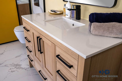 Ashley 48" Natural Oak Bathroom Cabinet