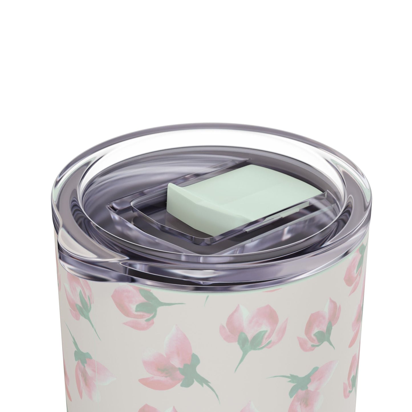 Customizable: Floral Pattern Tumbler, Personalized Gift for Coffee Lovers, Travel Mug for Women, Insulated Drinkware, Trendy Water Bottle