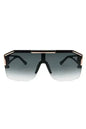 Square Oversize Retro Sunglasses - 100% UV Protection | Femstylo