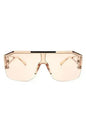 Square Oversize Retro Sunglasses - 100% UV Protection | Femstylo