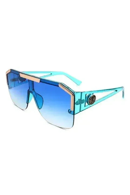 Square Oversize Retro Sunglasses - 100% UV Protection | Femstylo