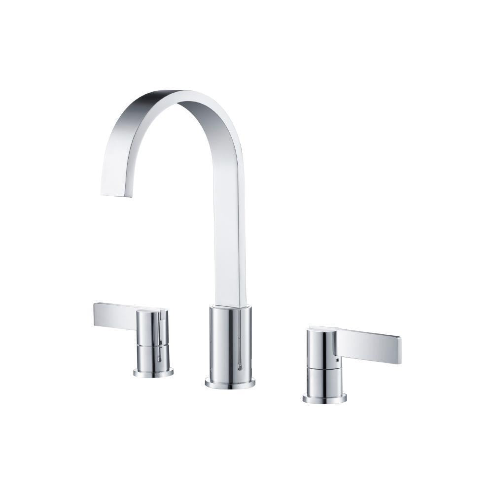 Flusso 145.2000 Three Hole 8" Widespread Two Handle Bathroom Faucet