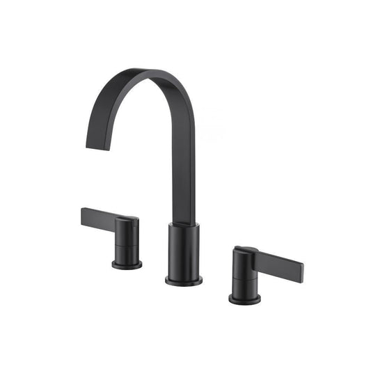 Flusso 145.2000 Three Hole 8" Widespread Two Handle Bathroom Faucet