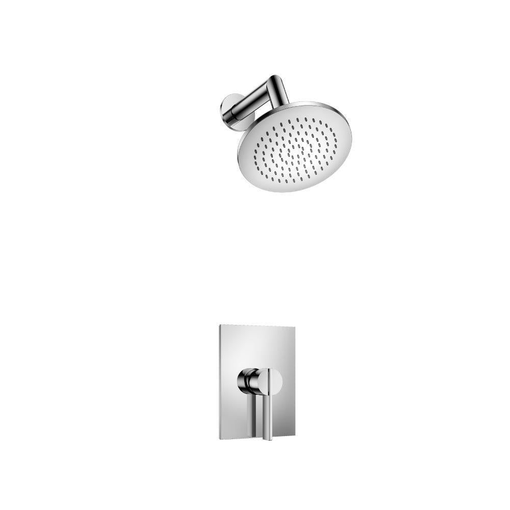 Flusso 145.3050 Single Output Shower Set With Brass Shower Head & Arm