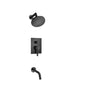 Flusso 145.3200 Two Output Shower Set With Shower Head And Tub Spout