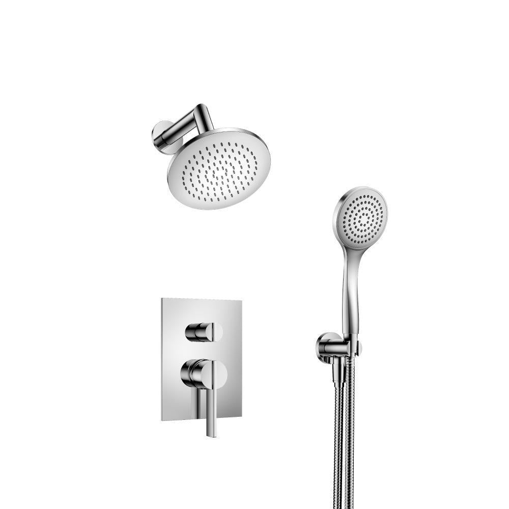 Flusso 145.3250 Two Output Shower Set With Shower Head And Hand Held