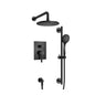 Flusso 145.3350 Two Output Shower Set With Shower Head, Hand Held And Slide Bar