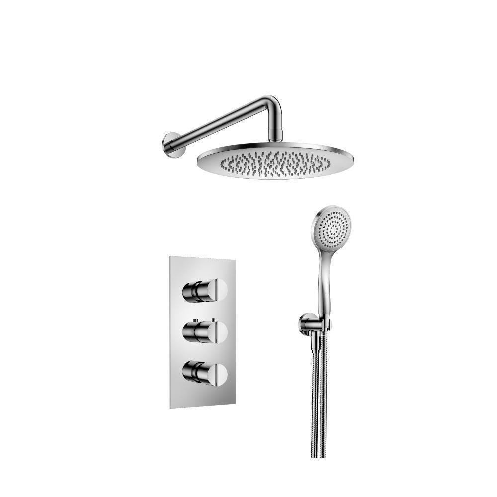 Flusso 145.7150 Two Output Shower Set With Shower Head And Hand Held