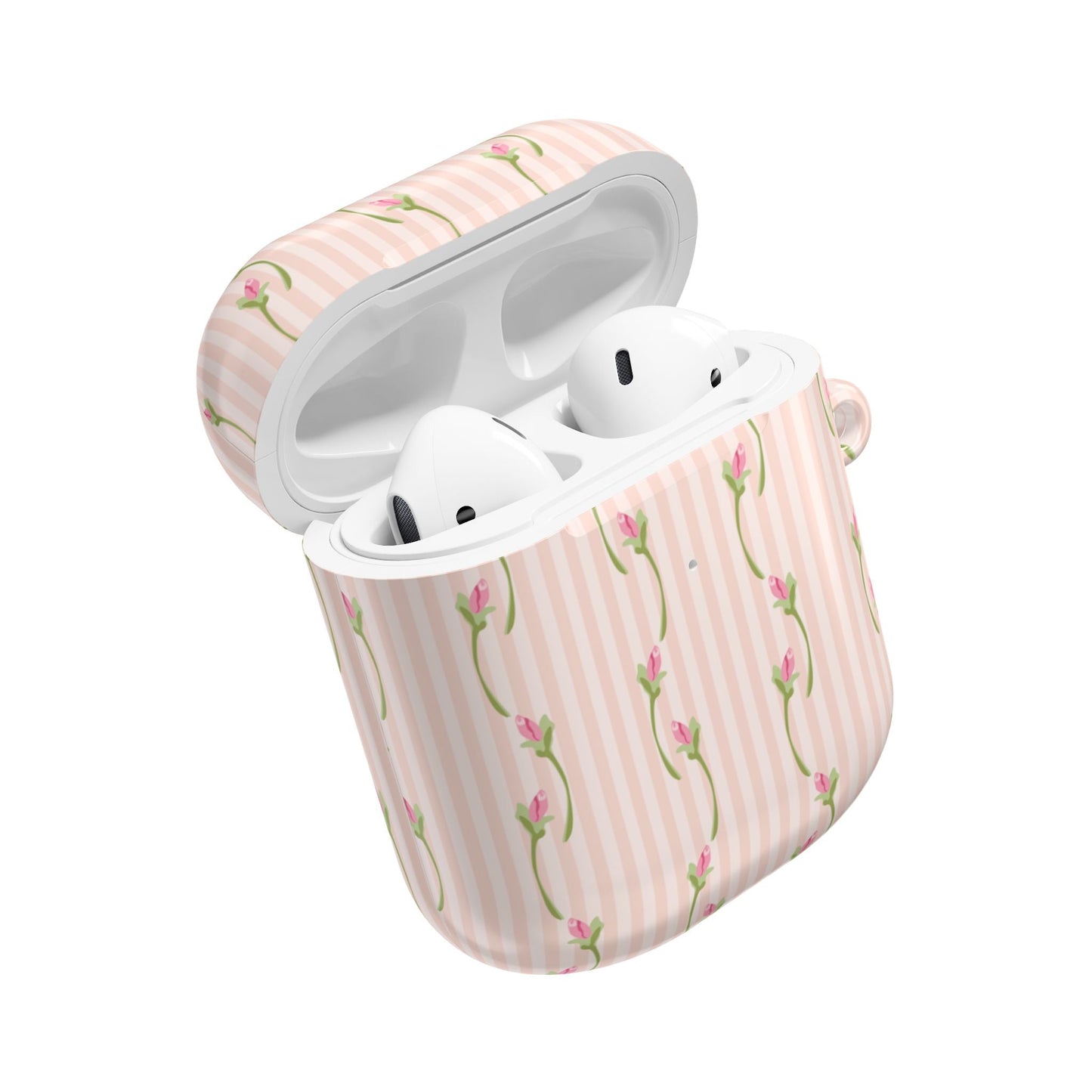 Customizable: Chic Floral AirPod Cases, Cute Earbud Covers, Gift for Music Lovers, Trendy Tech Accessories, Mother's Day Gift, Spring Style