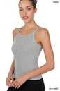 ZENANA Ribbed Soft Rayon Cami
