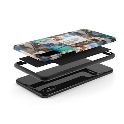 Inspiring Vision Board Phone Case, Motivational Tough Case, Adventurous Gift for Her, Self-Care, Dream Big, Unique Phone Accessory