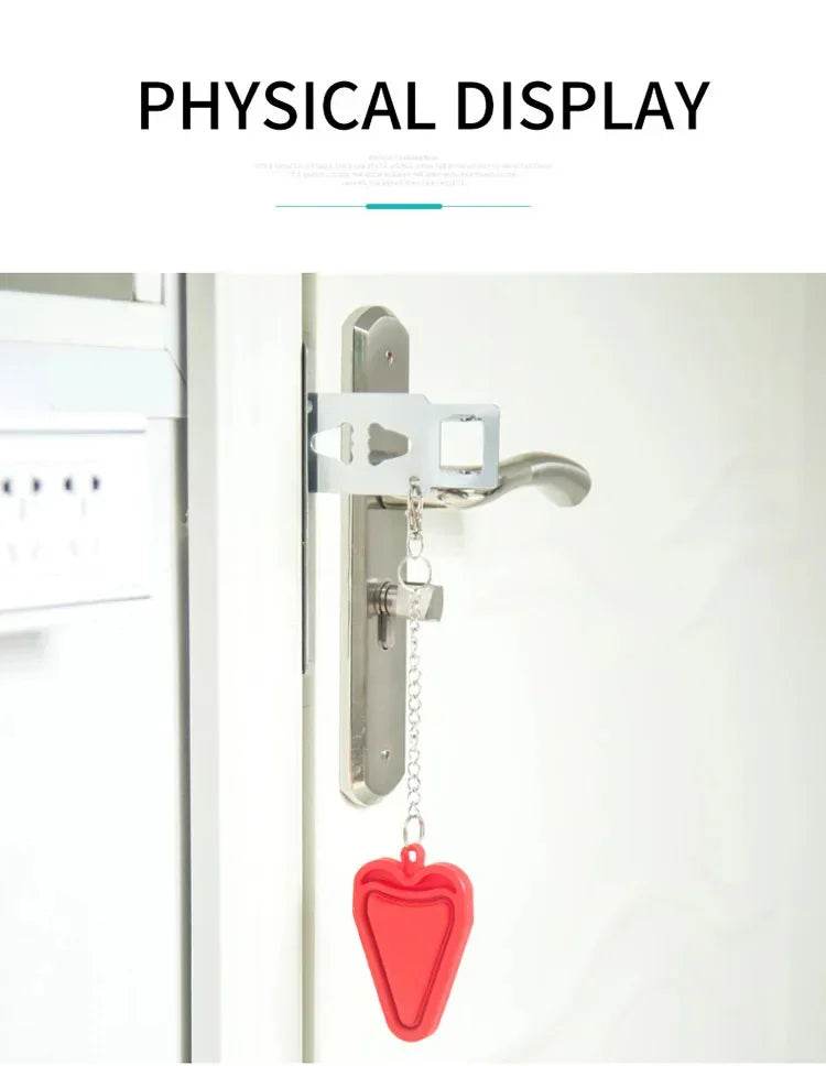 Portable Door Lock Travel Lock Anti-Theft Hotel Lock
