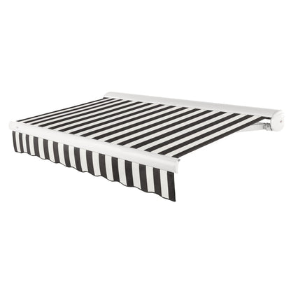 [14x10FT] Awntech Key West Premium Electric Outdoor Motorized Retractable Awning [FCL14/FCR14-SBY] (SAK46935)