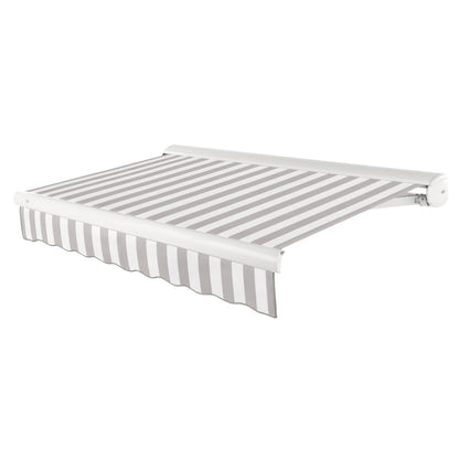 [14x10FT] Awntech Key West Premium Electric Outdoor Motorized Retractable Awning [FCL14/FCR14-SBY] (SAK46935)