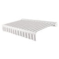 [14x10FT] Awntech Key West Premium Electric Outdoor Motorized Retractable Awning [FCL14/FCR14-SBY] (SAK46935)