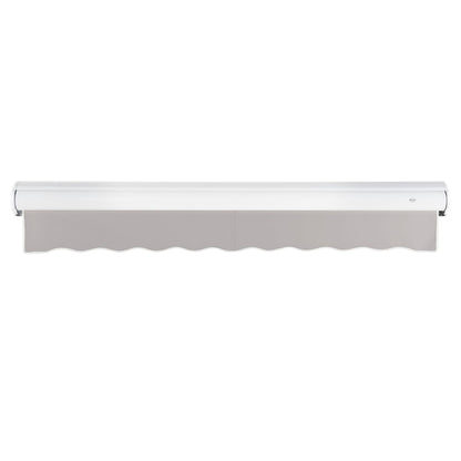 [14x10FT] Awntech Key West Premium Electric Outdoor Motorized Retractable Awning [FCL14/FCR14-SBY] (SAK46935)