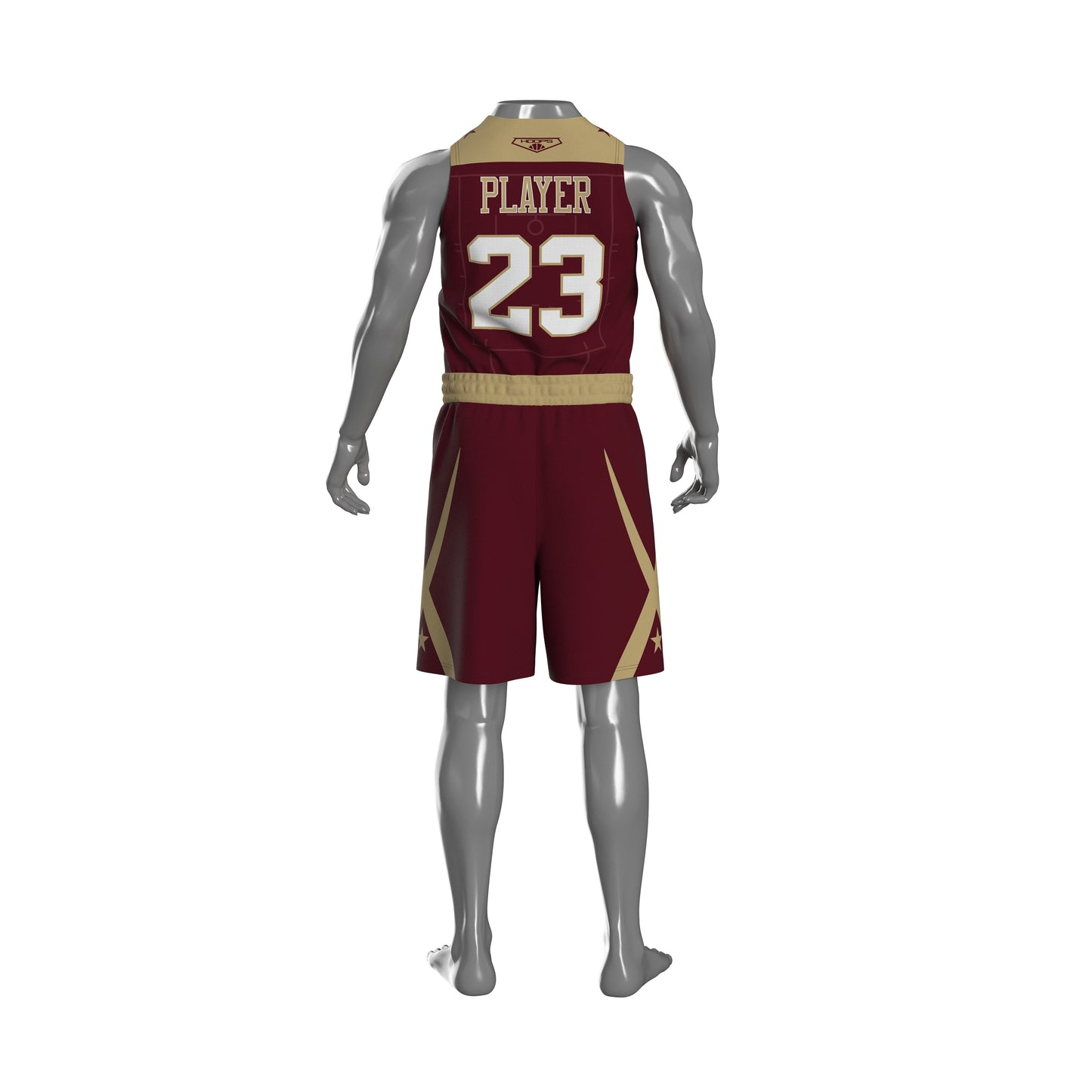 Custom All-Star Basketball Uniform - 150 Horn