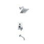 Flusso 150.3200 Two Output Shower Set With Shower Head And Tub Spout