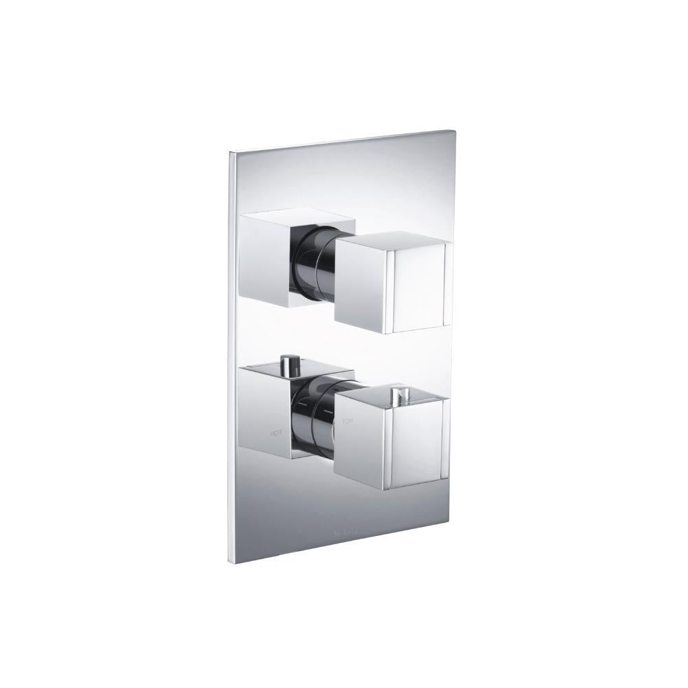 Flusso 150.4301 3/4" Thermostatic Valve & Trim - 3 Output