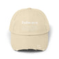 Faith-Inspired Unisex Distressed Cap, Psalm 91:11 Scripture Hat for Daily Wear, Inspirational Gift, Casual Style, Christian Faith