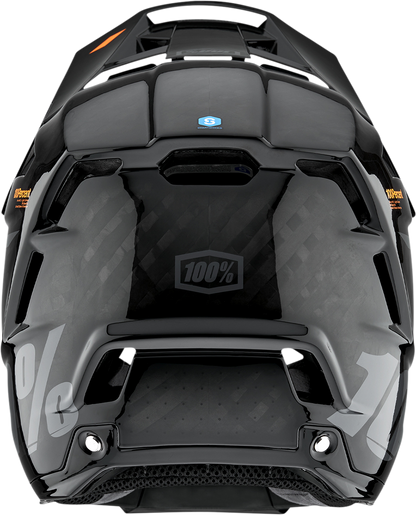 100% Aircraft 2 Helmet - Black - Medium 80002-00002