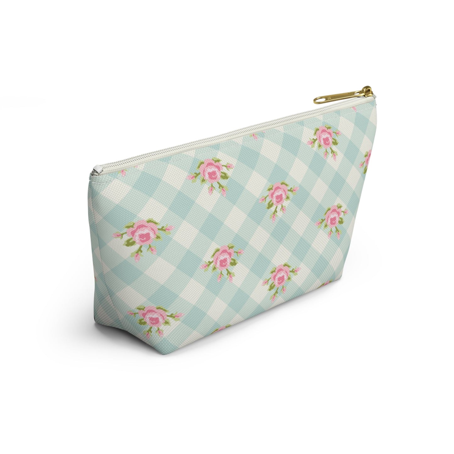 Customizable: Charming Floral Accessory Pouch | Perfect for Makeup, Travel, Gifts, Home Organization, Cute Storage