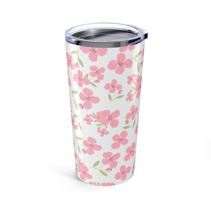 Customizable: Floral Tumbler 20oz - Perfect for Spring, Mother's Day Gift, Summer Vibes, Eco-Friendly, Drinkware, Travel Mug