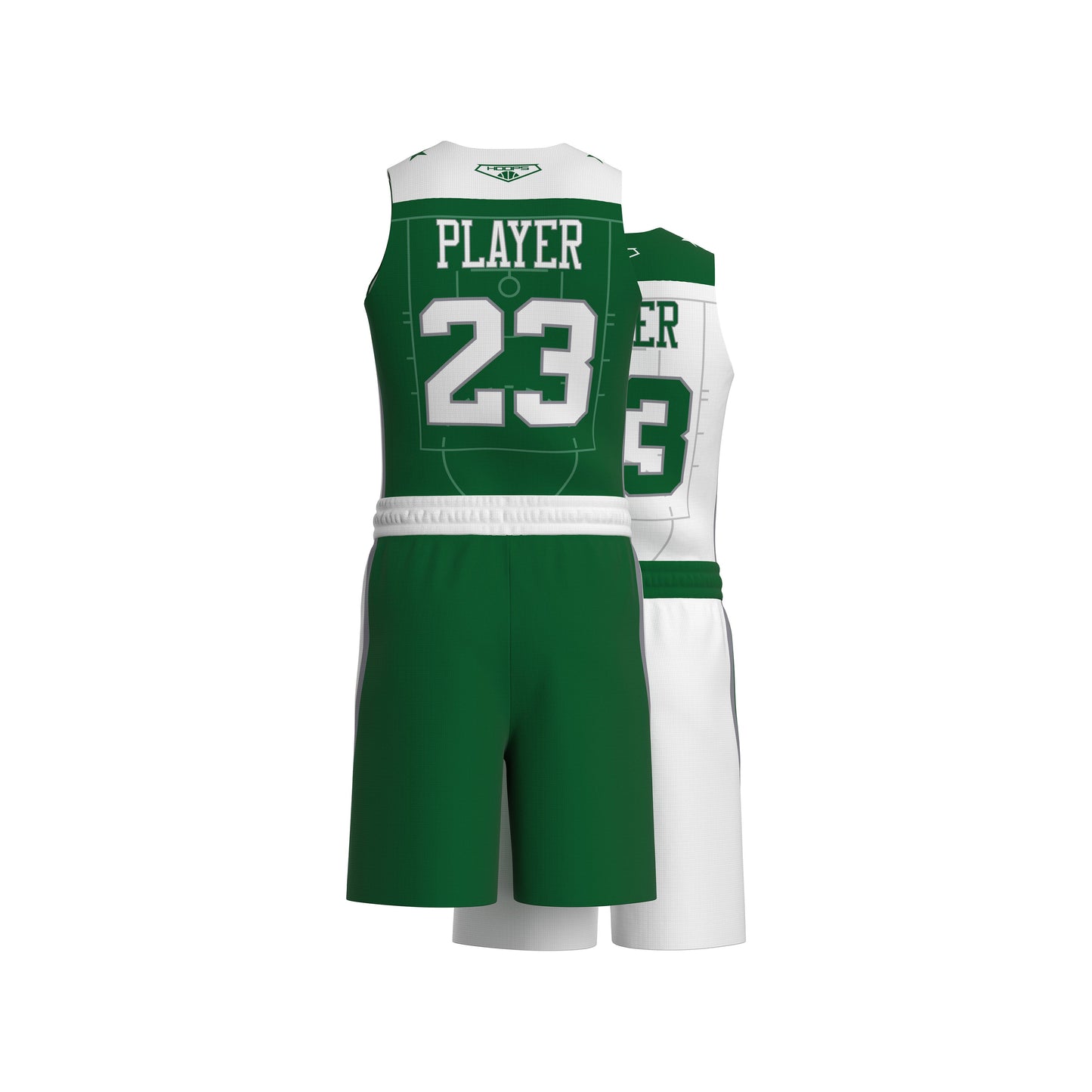 Custom All-Star Reversible Basketball Uniform  - 152 Florida