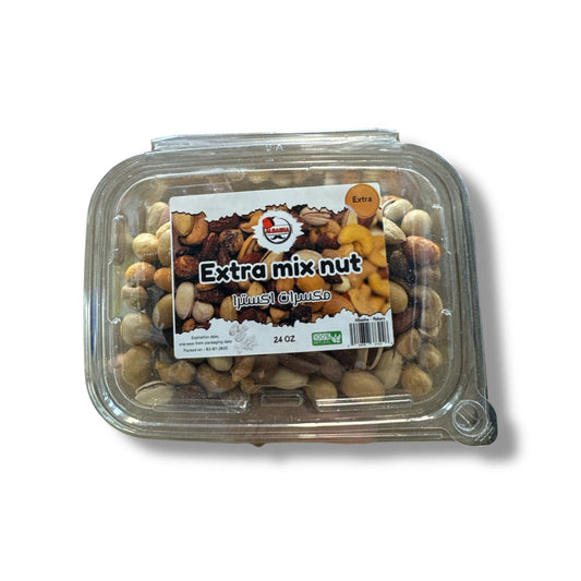 Premium Mixed Nuts 24 Oz | Extra Mix of Roasted Cashews, Almonds, Pistachios & More