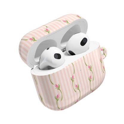 Customizable: Chic Floral AirPod Cases, Cute Earbud Covers, Gift for Music Lovers, Trendy Tech Accessories, Mother's Day Gift, Spring Style