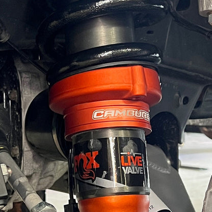 Camburg Ford Raptor 21-25 1.5in Front Spring Preload Spacer Kit (Fox Orange)