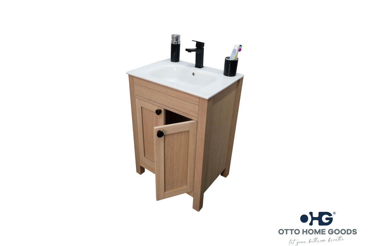 Aria Natural OAK 24" Bathroom Cabinet