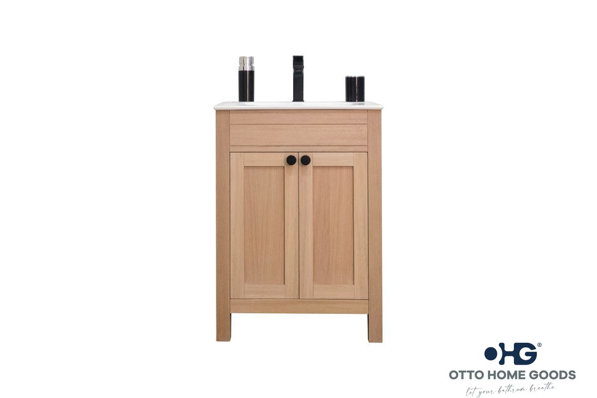 Aria Natural OAK 24" Bathroom Cabinet