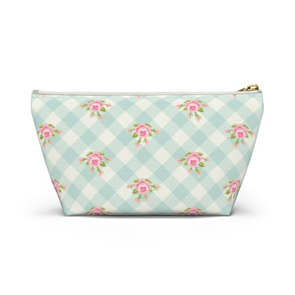Customizable: Charming Floral Accessory Pouch | Perfect for Makeup, Travel, Gifts, Home Organization, Cute Storage