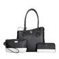 LANY Colorblock Bag Set - 3-Piece Wallet & Pouch | Femstylo